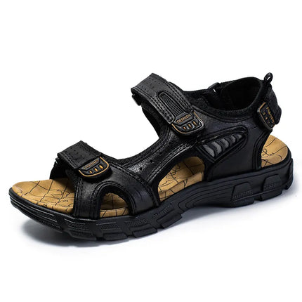 Men's Adjustable Strap Sport Sandals with a Cushioned Sole