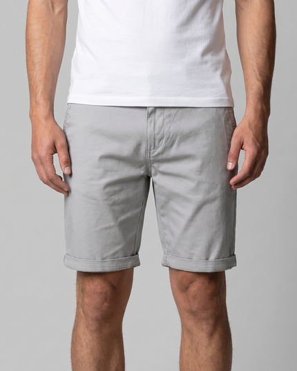 Men's Chino Shorts in Cotton with Side Pockets