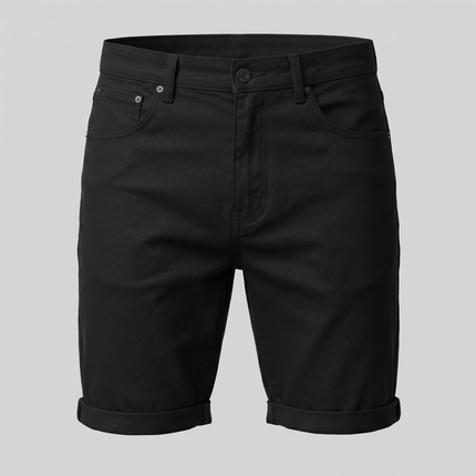 Men's Chino Shorts in Cotton with Side Pockets