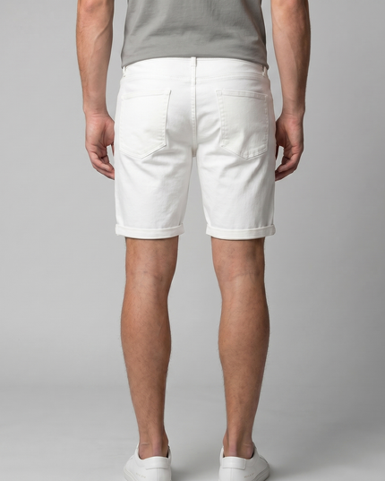 Men's Chino Shorts in Cotton with Side Pockets