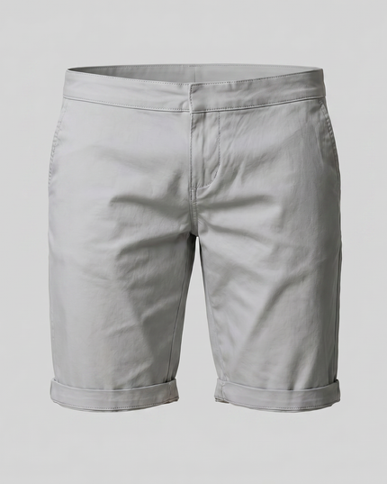 Men's Chino Shorts in Cotton with Side Pockets