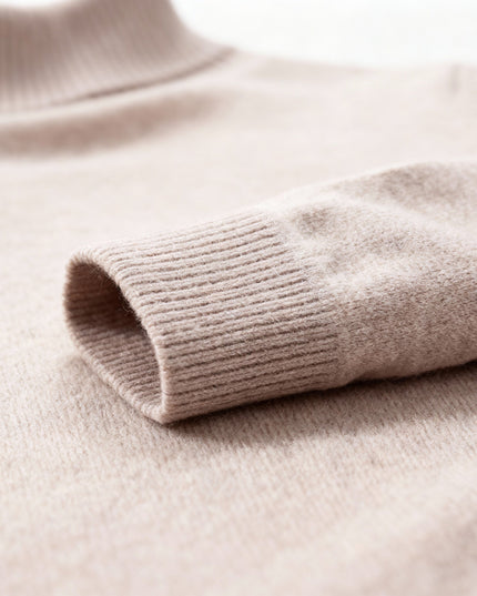 Men's Fine Knit Turtleneck Sweater