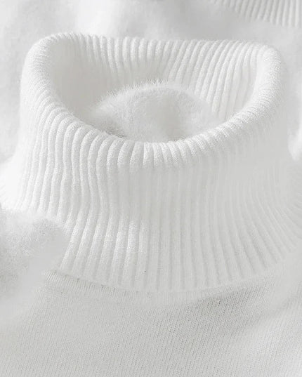 Men's Fine Knit Turtleneck Sweater for Layering