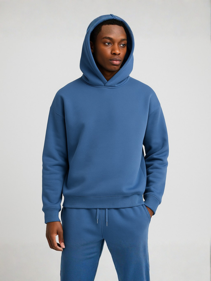 Men's Matching Hoodie and Jogger Fleece Set