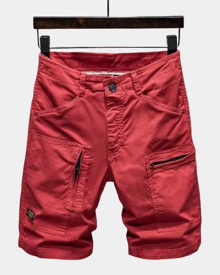 Men's Multi-Pocket Cargo Shorts for Everyday Wear