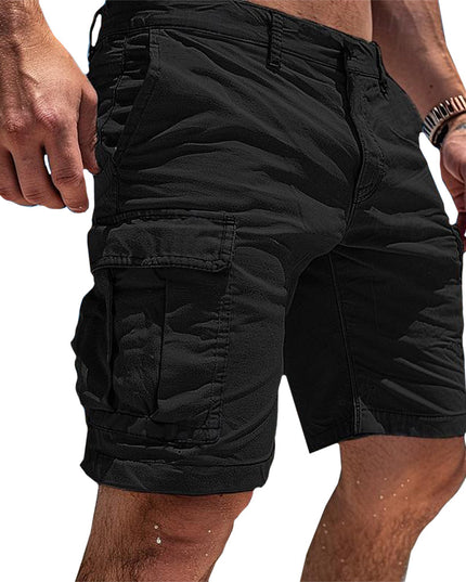 Men's Multi-Pocket Cargo Shorts for Everyday Wear