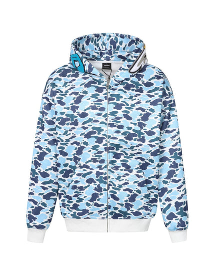 Men's Pointed-Hood Hoodie with Patch Details