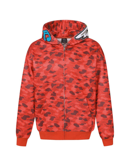 Men's Pointed-Hood Hoodie with Patch Details