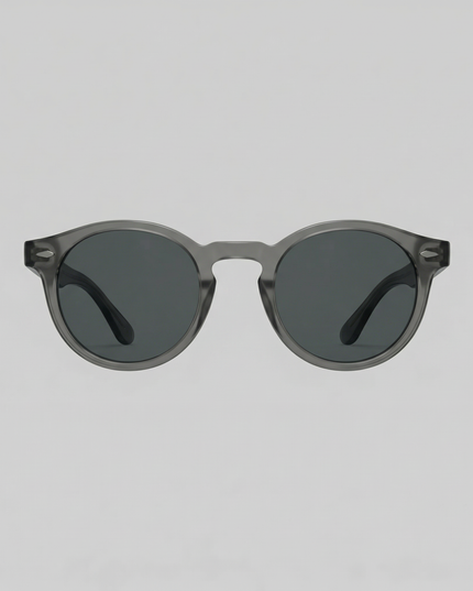 Men's Polarized Sunglasses with a Classic Round Frame