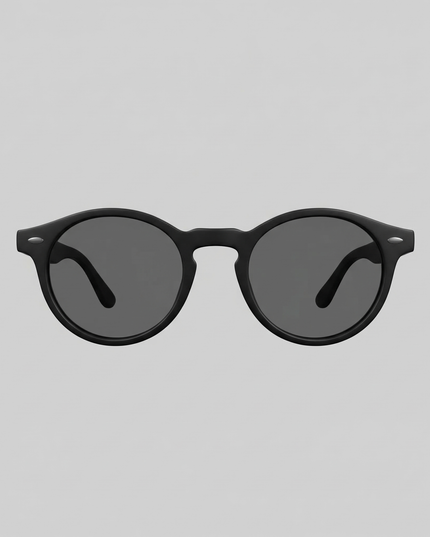 Men's Polarized Sunglasses with a Classic Round Frame