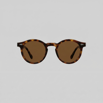 Men's Polarized Sunglasses with a Classic Round Frame