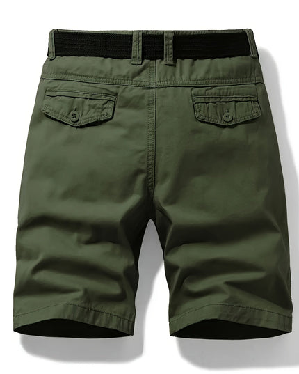 Men's Shorts with a Zip Fly and Back Flap Pockets