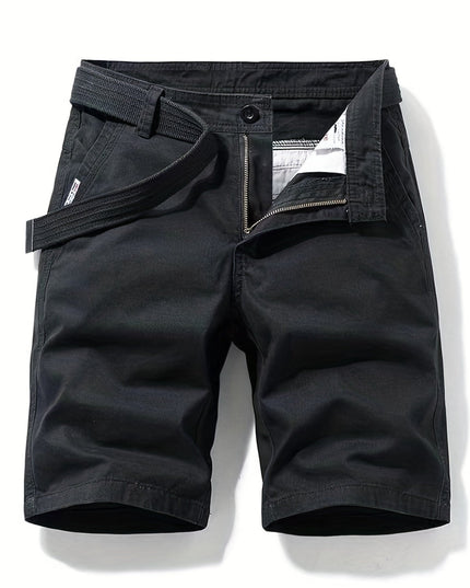 Men's Shorts with a Zip Fly and Back Flap Pockets