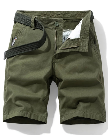 Men's Shorts with a Zip Fly and Back Flap Pockets