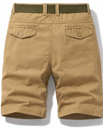 Men's Shorts with a Zip Fly and Back Flap Pockets