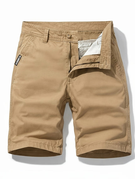 Men's Shorts with a Zip Fly and Back Flap Pockets