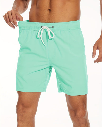 Men's Swim Shorts with Built-In Liner and Phone Pocket