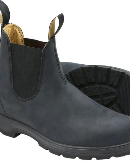 Men's Vegan Leather Chelsea Boots for Wet Weather