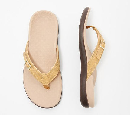 Women's Arch Support Sandals with an Adjustable Buckle