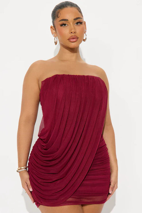 Women's Bodycon Square Neck Homecoming Mini Dress