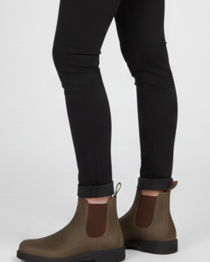 Women's Chelsea Boots with Front and Back Pull Tabs