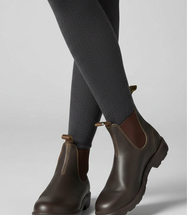 Women's Chelsea Boots with Front and Back Pull Tabs