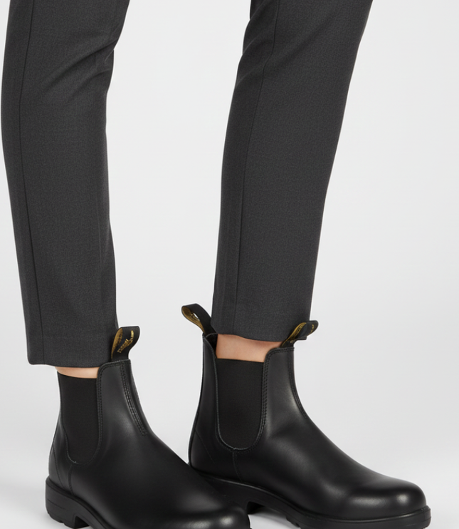 Women's Chelsea Boots with Front and Back Pull Tabs