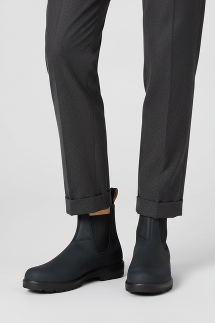 Women's Chelsea Boots with Front and Back Pull Tabs