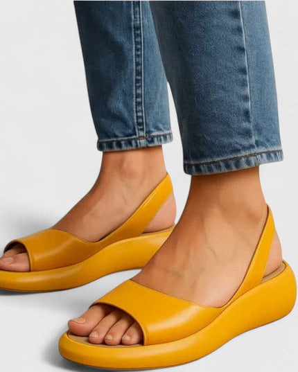 Women's Comfort Sandals with an Open Toe and Slingback Strap