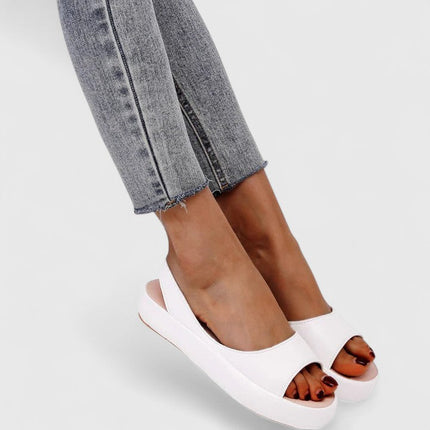 Women's Comfort Sandals with an Open Toe and Slingback Strap