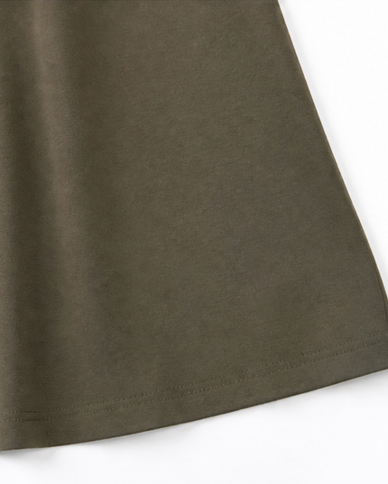 Women's Cowl Neck Sleeveless Mini Shift Summer Dress