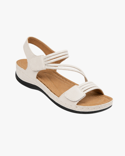 Women's Elastic-Strap Sandals for All-Day Comfort