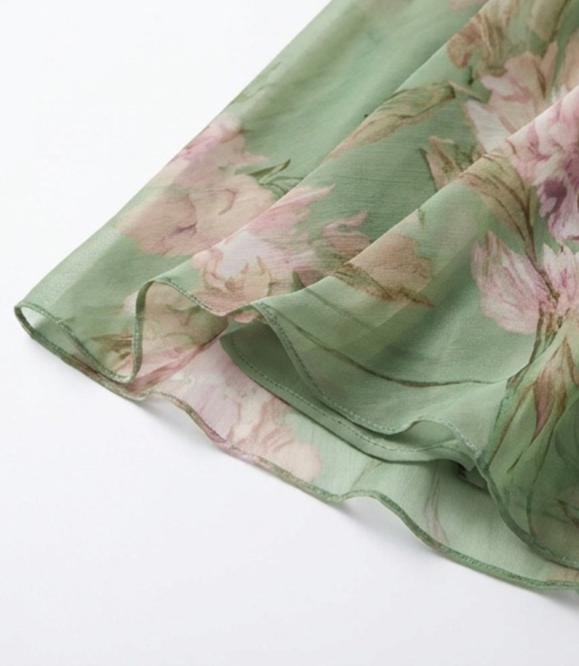 Women's Floral Print Halter Neck Summer Maxi Dress