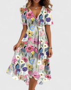 White Floral / S
