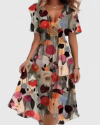 Brown Floral / S