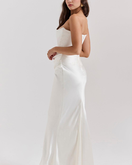 Women's Floral V-Neck Flowy Boho Summer Maxi Dress