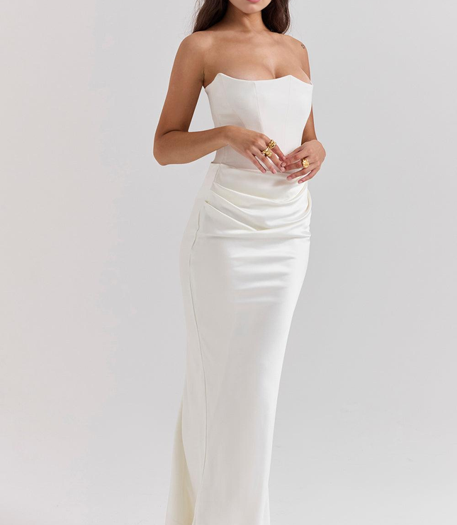 Women's Floral V-Neck Flowy Boho Summer Maxi Dress