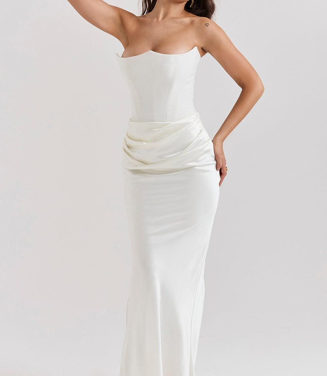 Women's Floral V-Neck Flowy Boho Summer Maxi Dress