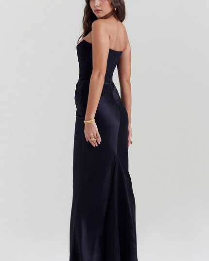 Women's Floral V-Neck Flowy Boho Summer Maxi Dress