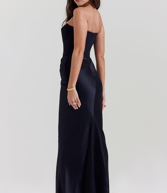 Women's Floral V-Neck Flowy Boho Summer Maxi Dress