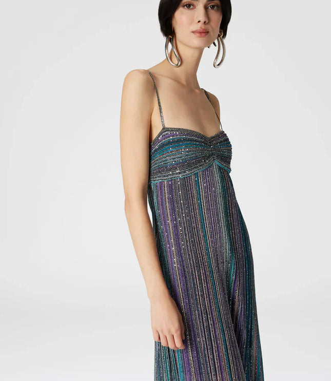 Women's Floral V-Neck Maxi Wedding Guest Summer Dress