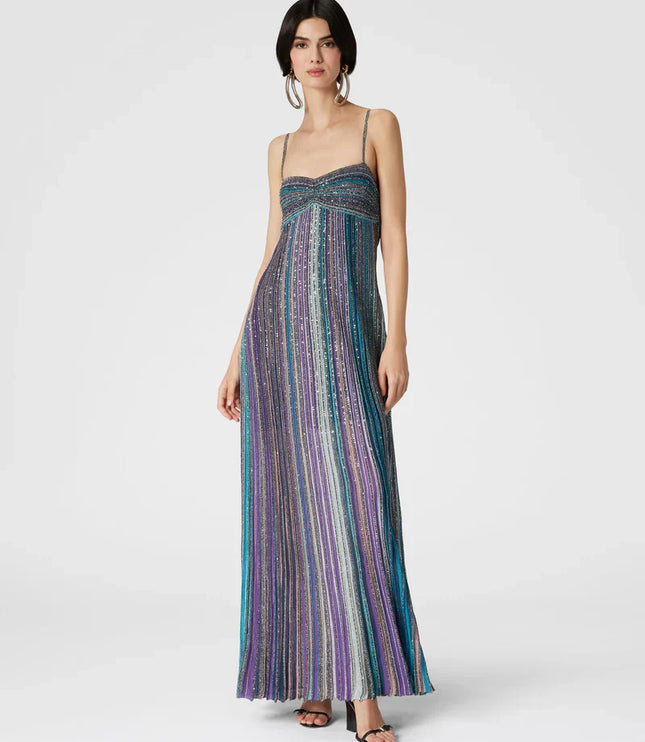 Women's Floral V-Neck Maxi Wedding Guest Summer Dress