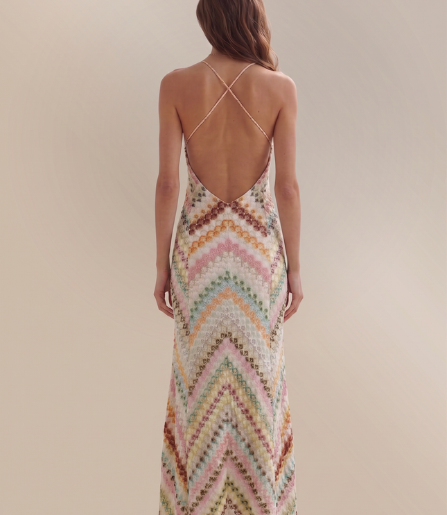 Women's Floral V-Neck Summer Wedding Guest Maxi Dress
