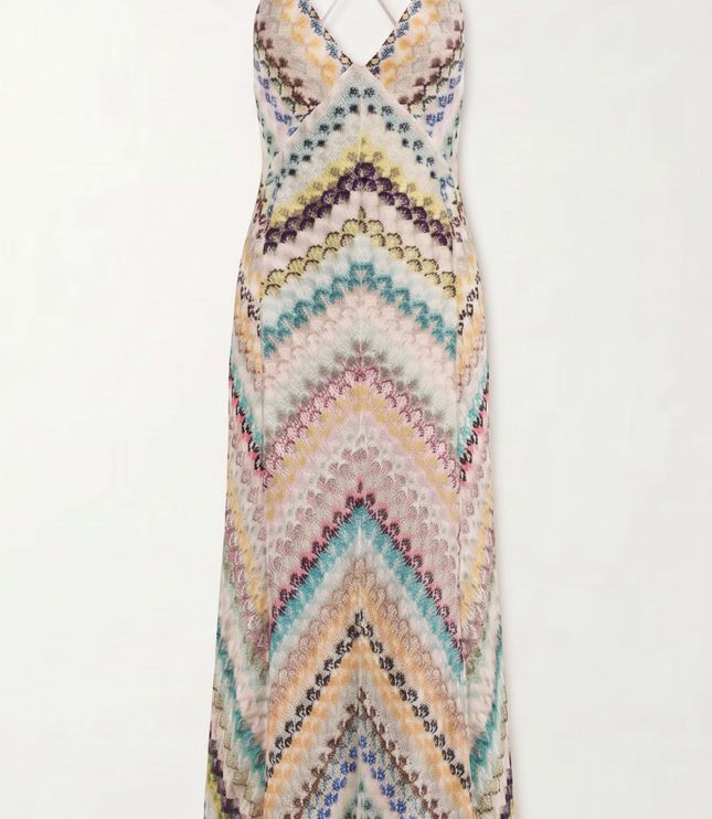 Women's Floral V-Neck Summer Wedding Guest Maxi Dress