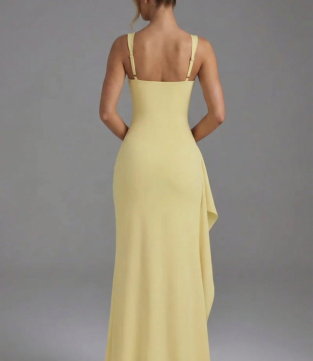 Women's Formal Square Neck Slit Maxi Dress - product image 10