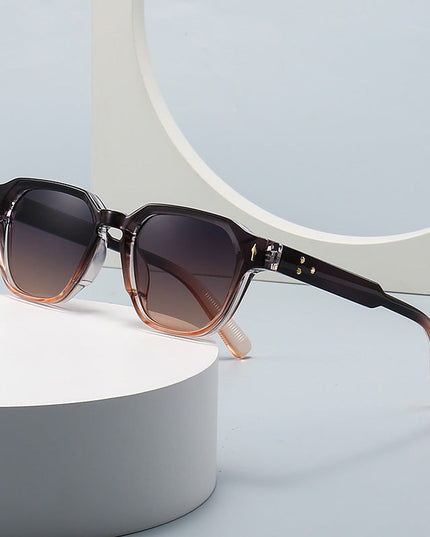 Women's Gradient Lens Sunglasses in a Square Frame