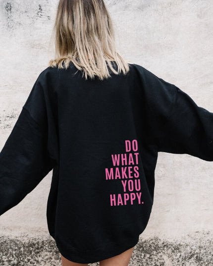 Women's Graphic Back-Print Hoodie in a Relaxed Oversized Fit