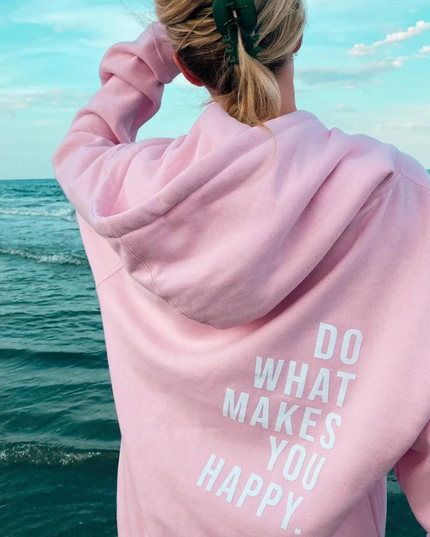 Women's Graphic Back-Print Hoodie in a Relaxed Oversized Fit