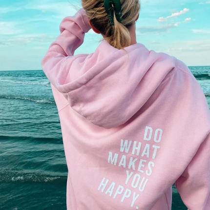Women's Graphic Back-Print Hoodie in a Relaxed Oversized Fit