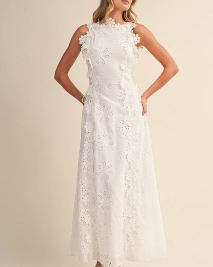 Women's Halter Flowy Summer Maxi Dress for Wedding Guests